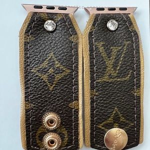 LV Monogram Spark*l Band for Apple Watch 42/44mm Sparkl
